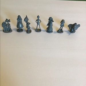 Disney Monopoly playing pieces
